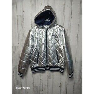 Women’s Seattle Seahawks Silver NFL Licensed Quilted Jacket